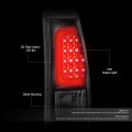 Compatible With Chevy Silverado Gmt800 4pc Pair Of Smoked Lens Amber Corner Headlight Black Clear 3d Led Tail Light