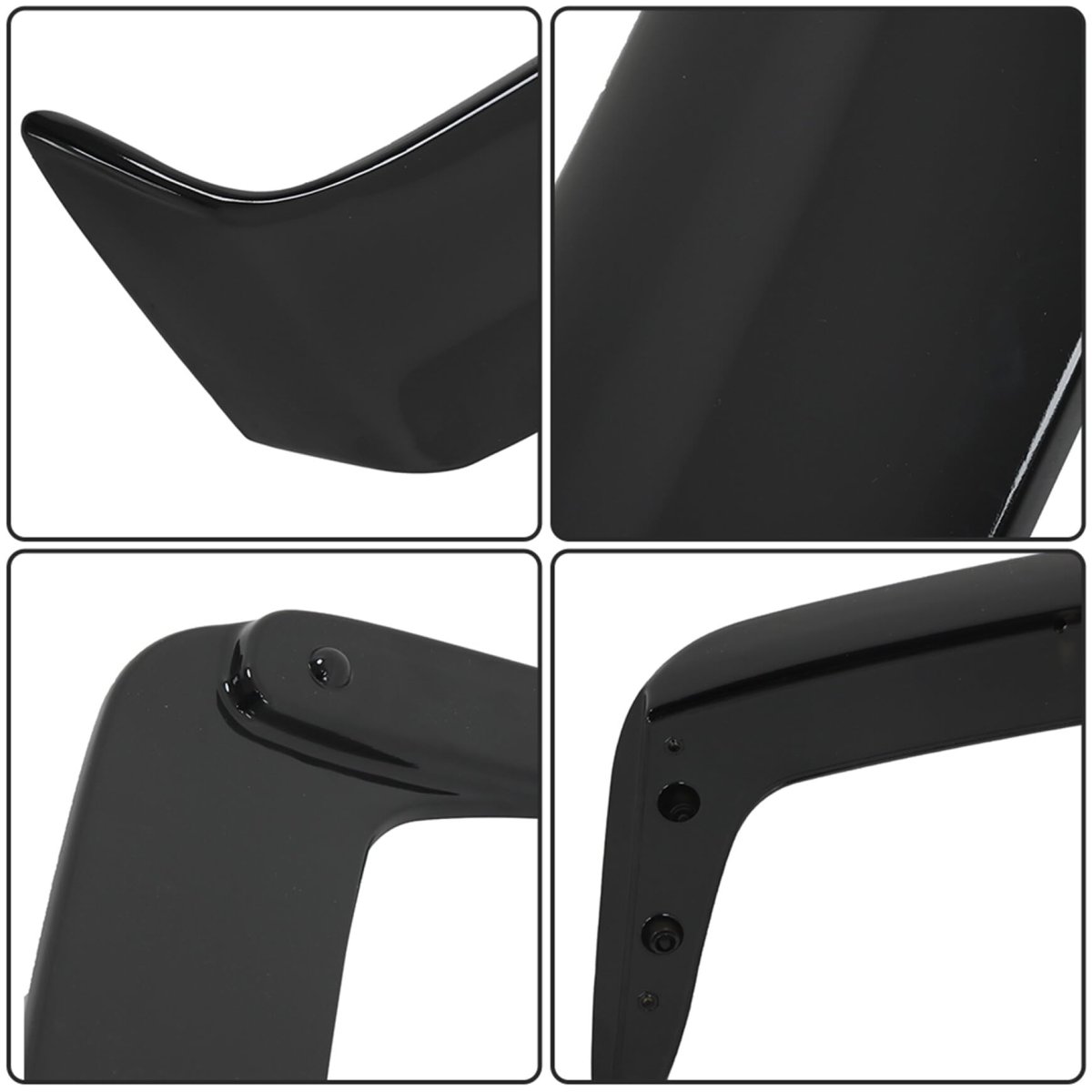 Glossy Black Rear Plastic Trunk Spoiler Wing Replacement For 1994-1999 M3 1992-1998 3 Series E36 2 And 4 Door