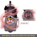 Pwk38 38mm Carburetor For Honda Cr250 Cr500r Atc250r Trx250r Kawasaki Kx125 Kx250 Suzuki Rm125 Rm250 Lt250r Lt500r Yamaha Yz250