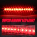 Auto Dynasty Full Led High Mount Black Housing 3rd Third Tail Brake Light Lamp Compatible With Ford F-150 F-250 97-04