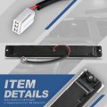 Auto Dynasty Full Led High Mount Black Housing 3rd Third Tail Brake Light Lamp Compatible With Ford F-150 F-250 97-04