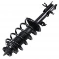 Ocpty Struts Suspension 8pcs Front Complete Assembly Stabilizer Bar Link Kit Tie Rod End Fits 2004-2011 For Chevrolet Aveo