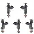 Set Of 5pcs Fuel Injectors 0280158096 2007-2013 For Volvo C70 2 5l