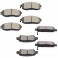 Aintier Automotive Replacement Brake Pads Front Rear Fit For Nissan 350z 2003-2005 For Altima 2002-2005 2009-2013 Juke