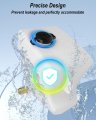 Augrex 603-5402 Windshield Wiper Washer Fluid Reservoir Tank N5355001 Replacement Fit For Kenworth T680 Peterbilt 320 330 335