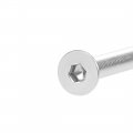 Uxcell M6x16mm Flat Head Machine Screws Inner Hex Screw 304 Stainless Steel Fasteners Bolts 20pcs