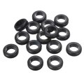 15pcs Rubber Grommets 9 16 Id 3 4 Drill Hole Firewall Grommet Automotive Eyelet Ring Gasket For Wire Cable Hose Protection 