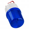 Baomain Revolving Warning Signal Light Dc12v 3w Lte-5106 Led Blue Indicator Rotating Lamp Blue