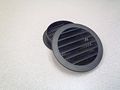 Maurice Franklin 1 5 Round Plastic Vent Black Package Of 6 