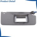 Sun Visor Passenger Side For Pilot 2017 2021 And Ridgeline 2018 2020 Gray Replacement 83230 Tg7 A12zb With Mirror Light