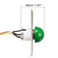 Uxcell Door Release Button Push To Exit Resettable No Nc Com Switch For Access Control Panel 86mmx86mm 12v 3a Stainless Steel