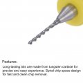 Uxcell Micro Pcb Drill Bit Set 1 8 Shank 0 85mm Solid Tungsten Carbide Cnc Engraving Print Circuit Board Bits Rotary Tool 10pcs