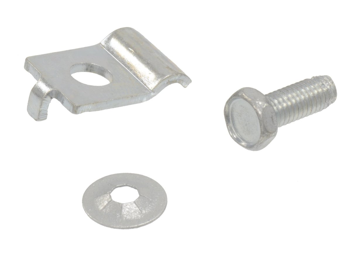 1958 1962 Corvette Heater Cable Mount Kit With Clamp Screw And Retainer For Defroster Box Part Number 451007