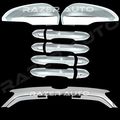 2013-2015 Ford Fusion Triple Chrome Plated Mirror Cover For With Turn Signal 4 Door Handle And Tailgate Liftgate 