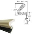 Door Weatherstrip Kerf-mounted Foam Style 82 Beige Pack Of 10