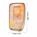 Uxcell Car Key Fob Cover 3 Button Remote Case Orange For Lexus Is Rx Nx200 Nx200t Gs300h