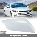 Uxcell White Right Side Car Door Wing Mirror Cover Rear View Cap For Chevy Malibu 2016-2019 No 84026842