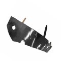 Front Bumper Bracket Passenger Side For Dodge Challenger 2008 2014 Capa Certified Ch1043122 68043392aa Black Plastic Standard 