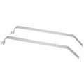 St99 Fuel Tank Straps Alloy Steel Silver Finish 32 5 In Length X 6 Height 2 Width 
