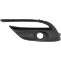 Fog Light Cover For Mazda 3 2017 2018 Driver Side Textured Black Hatchback Sedan Bajc50c21a Ma1038135 Dot Sae Compliant 