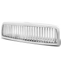 Dodge Ram 1500 2500 3500 Abs Plastic Vertical Front Grille Chrome 2nd Gen Br Be 
