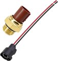 Radiator Coolant Fan Temperature Sensor Switch With 6 7 In Connector Pigtail Harness 37760-p00-003 For Honda Accord Civic Cr-v 