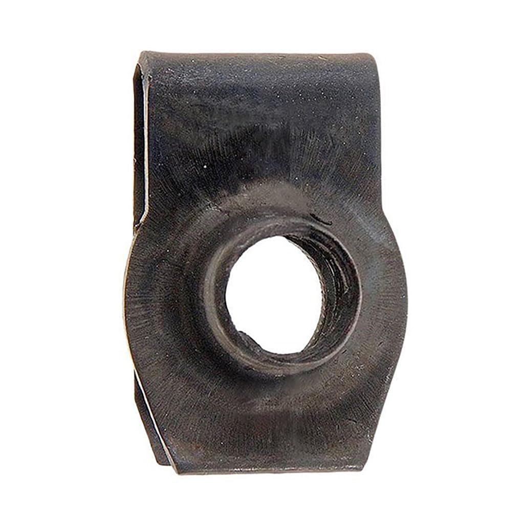 Clip Nut 2 Pieces Made Of Steel Black U Threaded Grade Clockwise Thread Direction 5 16-18 Inches Callout Size Excluded Integral