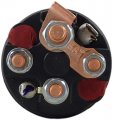 New 12 Volt Solenoid Compatible With Ford Barber Greene Massey Ferguson Jc Bamford Holland Replaces 76740 76753 76756 76781