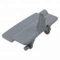 Carbhub 2 Pcs Gray Center Console Seat Lid Latch Fit For Ford F150 F-150 2010-2018