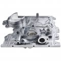 A-premium Engine Timing Chain Cover With Oil Pump Compatible Gmc Canyon Envoy 2002-2009 Chevrolet Colorado Trailblazer H3