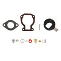 398453 Carburetor Carb Repair Kit With Float Replacement For Johnson Evinrude 4-15 Hp
