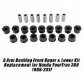 Labwork A Arm Bushing Front Upper Lower Kit Replacement For Honda Fourtrax 300 1988-2017