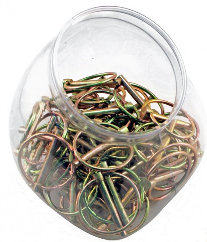 1 4 In Quick Link Display Jar 506-72j 72 Piece Set