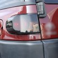 Hirufait 2pcs Taillights Smoked Tint Light Lamp Covers For Toyot Fj Cruiser 2007-2021 Abs Material Car Lights Guard Cover Trim