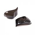 Hirufait 2pcs Taillights Smoked Tint Light Lamp Covers For Toyot Fj Cruiser 2007-2021 Abs Material Car Lights Guard Cover Trim