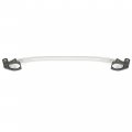 Hecasa Front Upper Strut Tower Bar Brace For 2007-2013 Infiniti G37 G25 Oxidation Aluminum Suspension Race Spec 