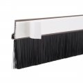 Uxcell Self-adhesive Door Bottom Sweep Brown Plastic W 1 6-inch Black Pvc Soft Brush 39-inch X 2 5-inch