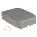 Munirater Gray Center Console Armrest Lid Leather Protector Cover Replacement For 2002-2008 Ram