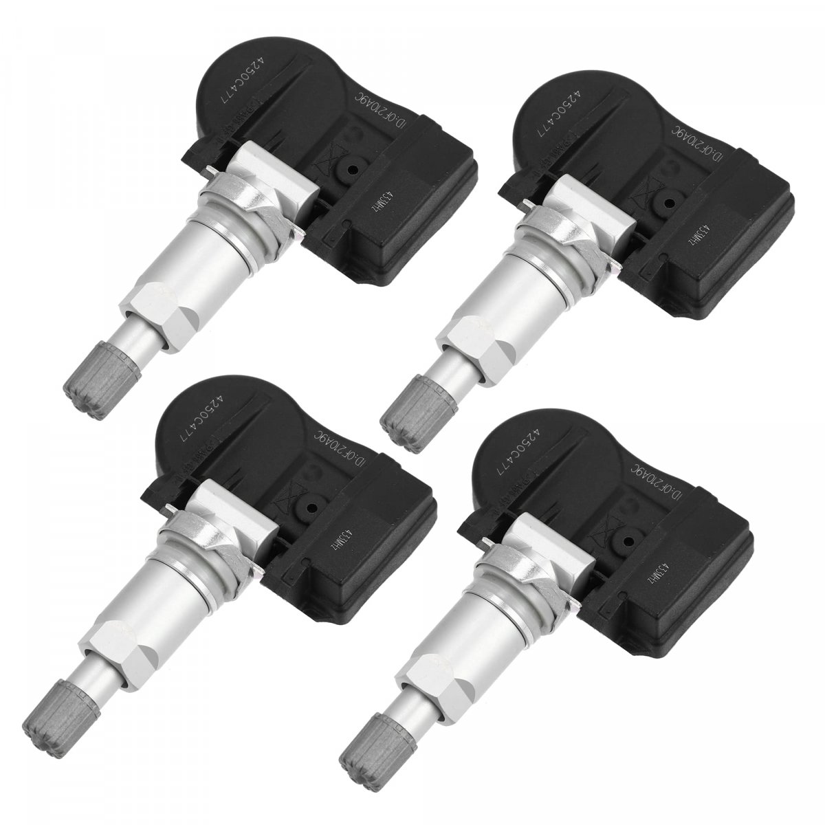 4pcs 4250c477 Tire Pressure Monitoring System Sensor Tpms 433mhz For Mitsubishi Outlander 2014-2016