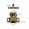Uxcell 12 Pack Double Roller Catch Cabinet Latch With Spear Strike For Cupboard Closet Kitchen Door Latches And Catches Bronze