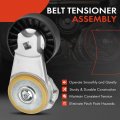 A-premium Belt Tensioner Assembly With Pulley Compatible Ford F-150 F150 2011 2012 2013 2014 5 0l Replace Bl3e6a228ab