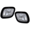 Fog Light Assemblies For Freightliner Cascadia 2008 2014 Driver And Passenger Side Pair With Bulbs Replaces Cl2000101 Cl2000201 
