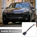 X Autohaux Headlight Wiring Harness 95563123911 For Porsche Cayenne 2003-2006 4 5l 2004-2006 3 2l