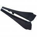 Kison Front Windshield Wiper Side Cowl Extension Trim Fender Cover Left Right For Nissan Rogue 2014-2020 66895-4cl0a