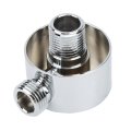 Shower Joint G1 2 Brass Round Shape Hose Connector A Diverter Wall Supply Elbow 90 Degree Male Outlet Accessories Showers Parts