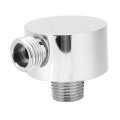 Shower Joint G1 2 Brass Round Shape Hose Connector A Diverter Wall Supply Elbow 90 Degree Male Outlet Accessories Showers Parts