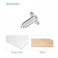 Uxcell Phillips Head Self Tapping Screws 14 X 5 8 304 Stainless Steel Wood Sheet Metal Screw 25pcs