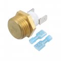 X Autohaux Universal Automotive Radiator Engine Cooling Fan Temperature Thermo Sensor Switch 1 2 Npt 185-200 Degrees On 164 Off