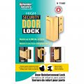 Defender Security U 11442 Door Reinforcement Lock A Add Ext High To Your Home And Prevent Unauthorized Entry A 3a Stop Aluminum