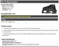 Rear Left Driver Side Window Regulator Assembly Compatible With 2007-2011 Dodge Nitro